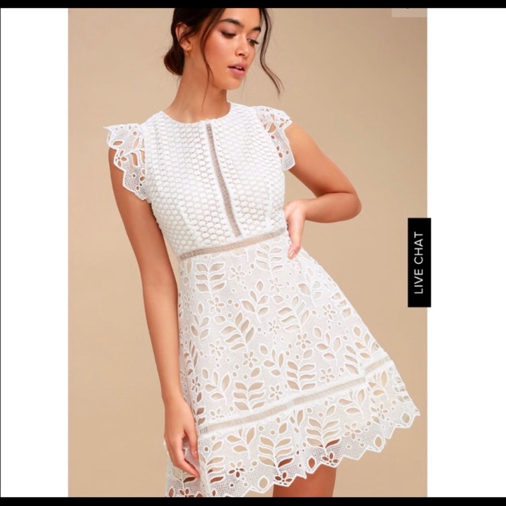 White dress